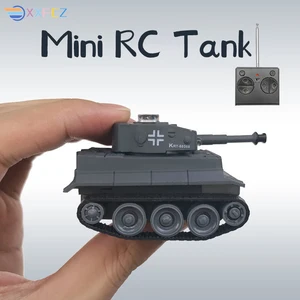 Imported Remote Control Small Tank Ultra-small Mini RC Crawler Driving Tiger Armored Vehicle Military Chariot