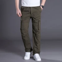 cargo pants mens casual multi pockets military large size tactical pants men outwear army straight winter pants trousers