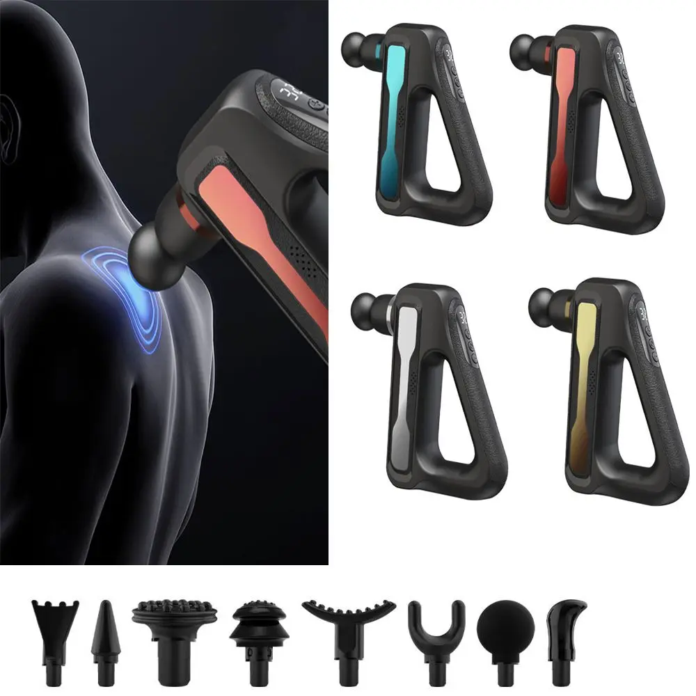 

Draagbare Elektrische Driehoek Massage Electric Triangle Massage Multi-speed Adjustment Massager Tissue Muscle Massager