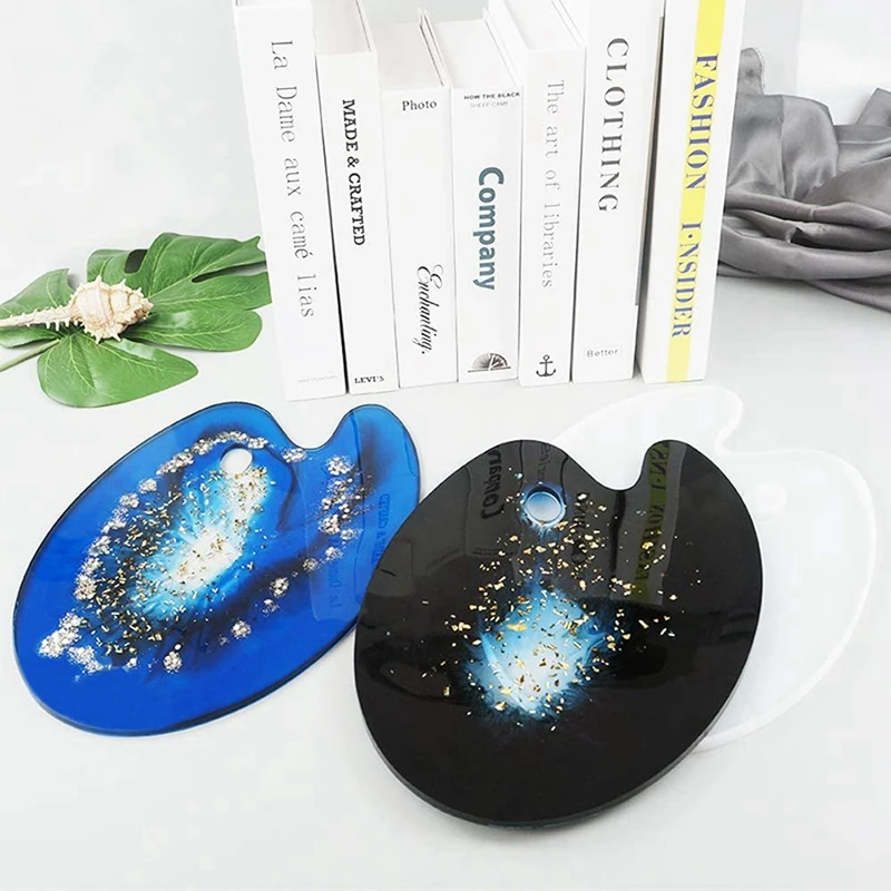 Форма для полимерной палитры ручной работы форма рисования подставка коврик