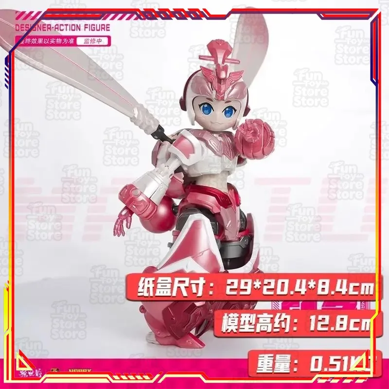 Фото Коллекционная фигурка-меха Hobbymecha Moshowtoys Zodiac Mecha Rabbit, пластиковая модель-конструктор Maotu для взрослых №5