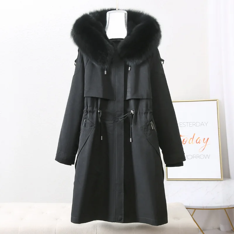 2022 Women Artificial Fur Fashion Long Fur Coats Thick Warm Winter Coat Faux Fur Outerwear winter women coat