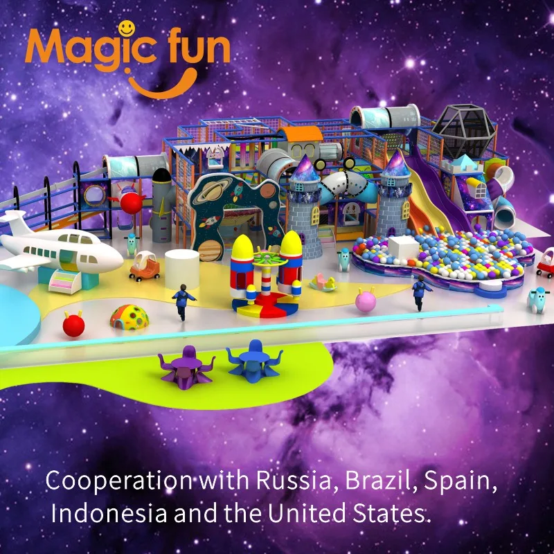 Детская пластиковая игровая площадка Juegos Infantiles