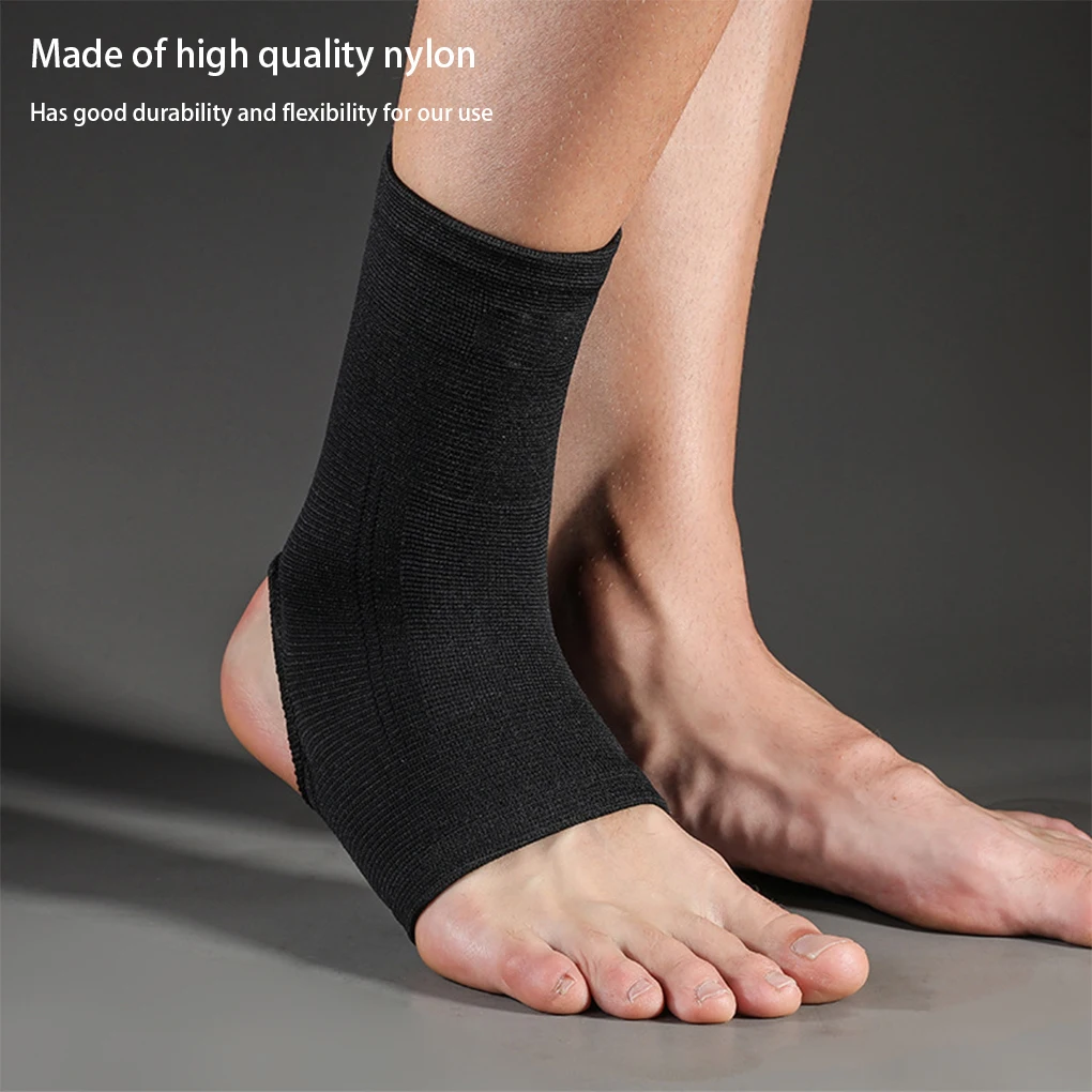 

Adult Ankles Brace Portable Reusable Breathable Outside Basketball Volleyball Bodybuilding Protective Support S M