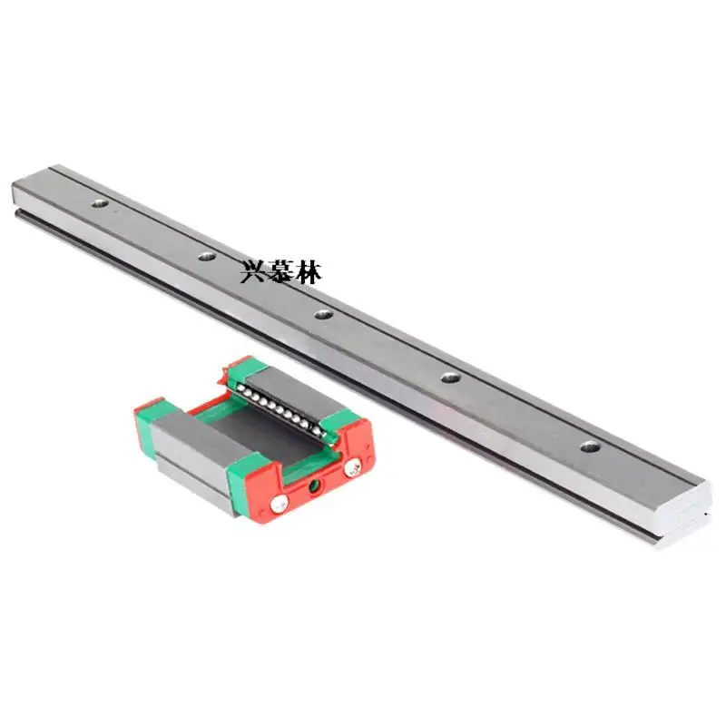 

Free shipping 3D print parts cnc Kossel Mini MGN15 15mm miniature linear rail slide 1pcs 15mm L-400mm rail+1pcs MGN15H carriage