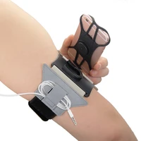 sports running armband wristband universal phone holder 360 retating phone case bag for samsung iphone 12 11 pro samsung xiaomi
