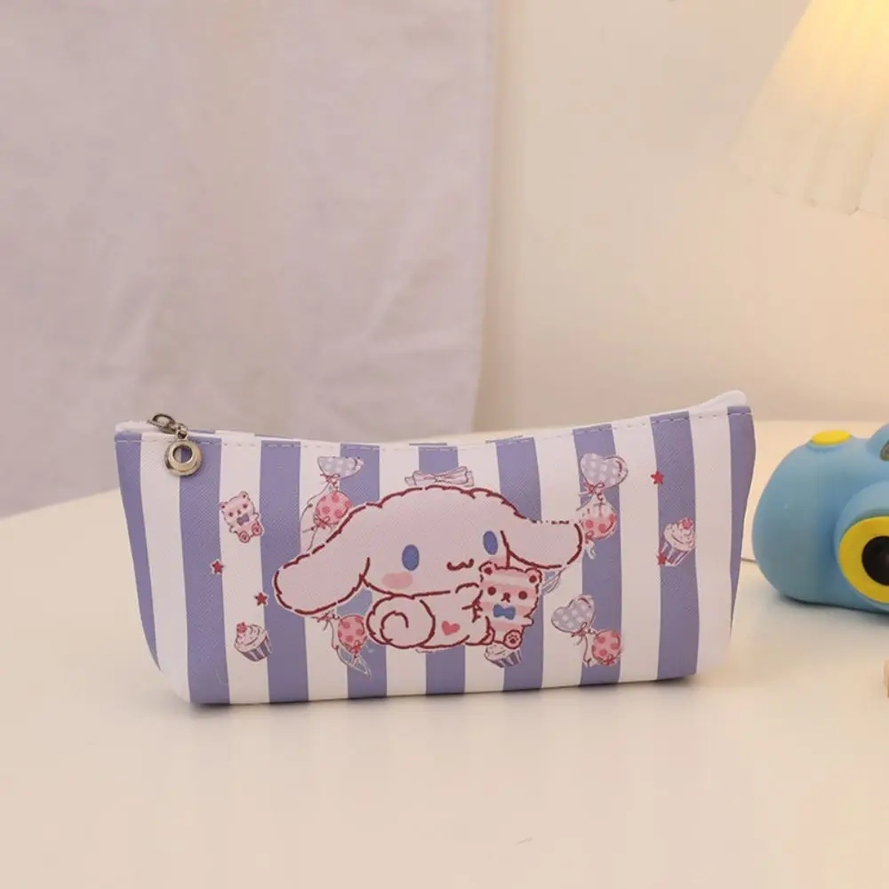 

Anime PU Hello Kitty Kuromi Cinnamoroll Waterproof Coin Purse Sanrio Cartoon Pens Bag Billetera Wallet Storage Bags Cartera 산리오