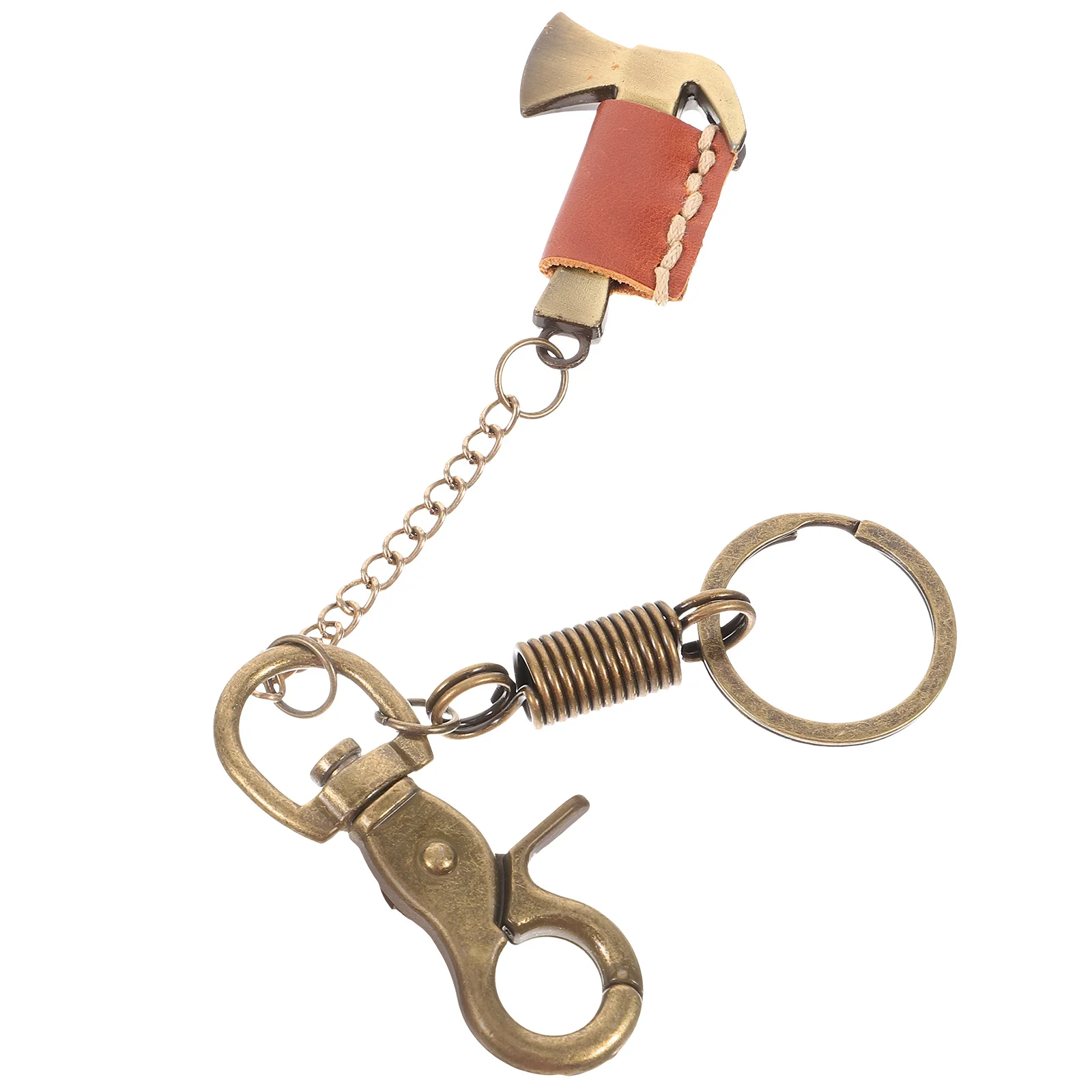 

Vintage Outdoor Themed Key Rings Creative Shape Keepsakes Adorable Retro Decorative Hanging