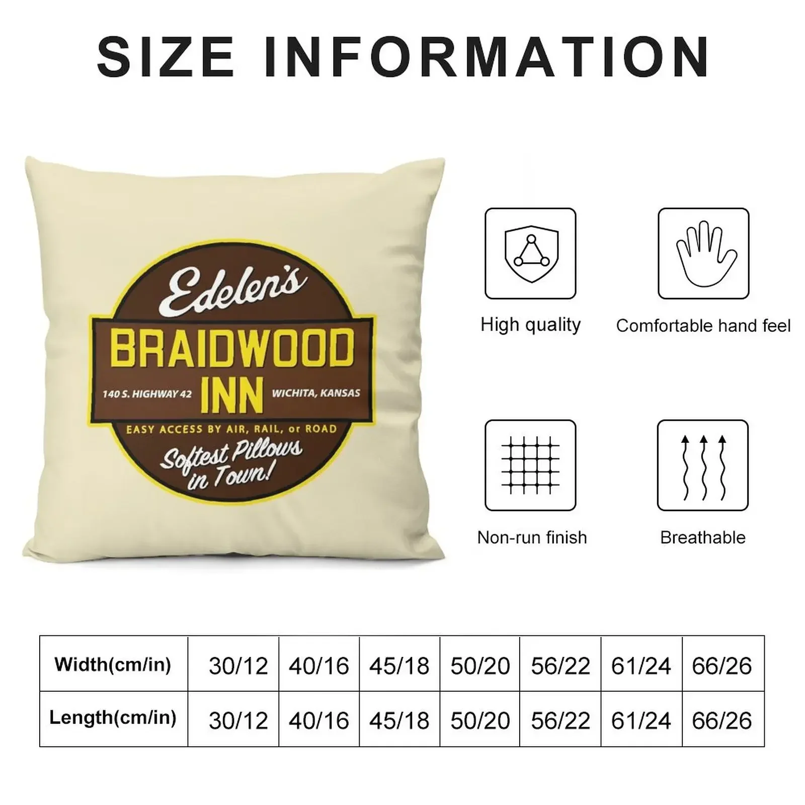 Braidwood Inn - Wichita KS Мотель на самолетах поездах и автомобили декоративная подушка