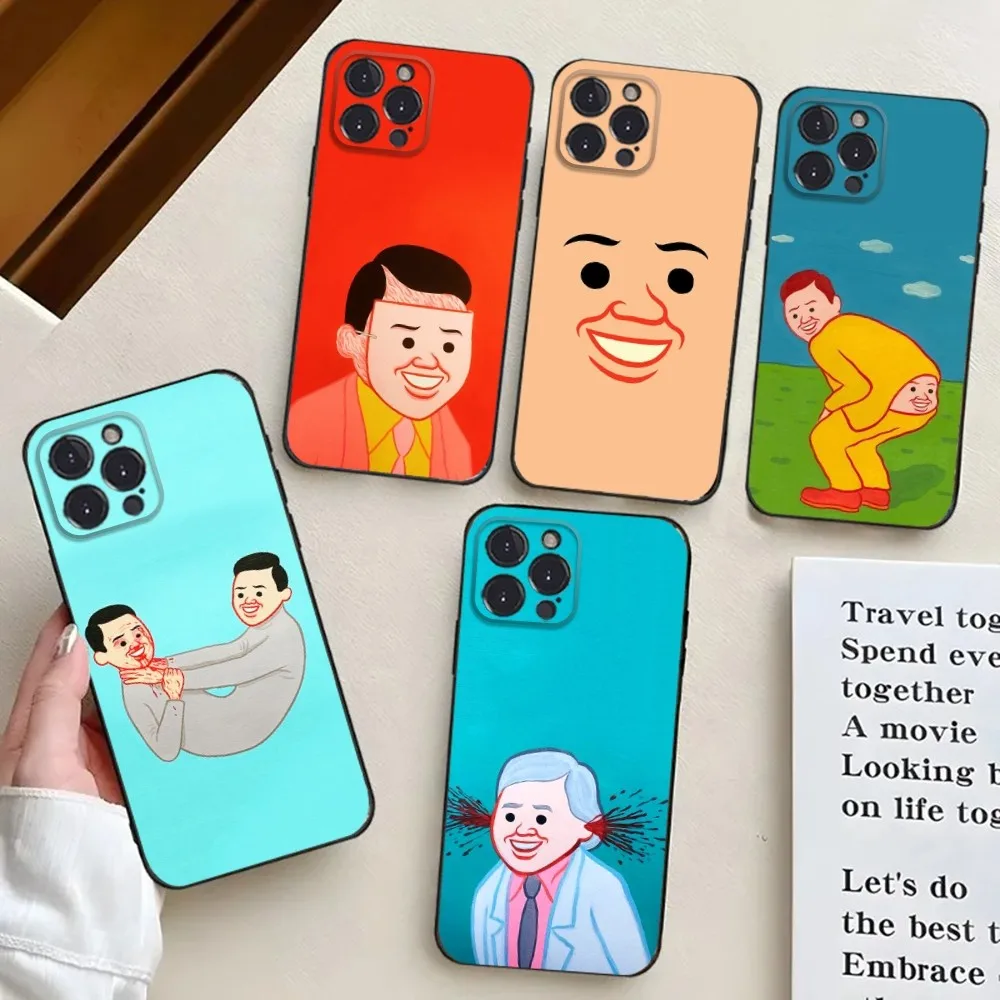 Чехол для телефона Joan Art C-Cornella iPhone 16 15 14 13 12 11 Pro X XS Max XR Plus Mini Черный силиконовый