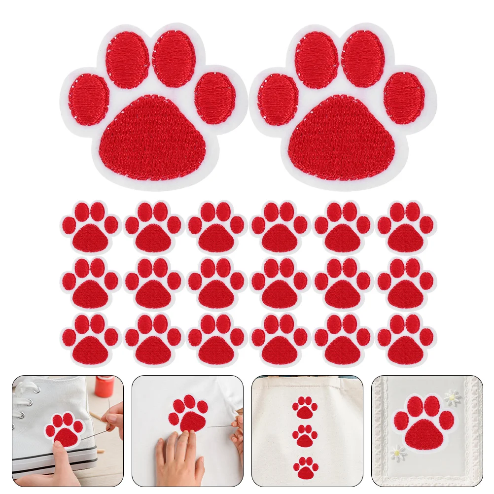 

20pcs Clothes Embroidered Sew On Embroidered Crafts Applique For Clothes Jackets Applique Backpack Applique For Jackets