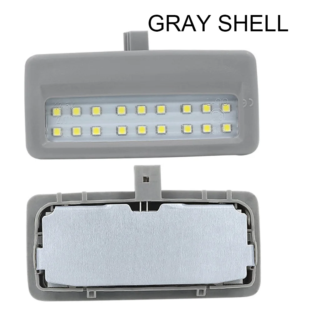 

2 шт. светодиодные внутренние солнцезащитные козырьки для косметического зеркала для BMW 5 серии F07 F10 F11 7 серии F01 F02 F03 F04 Автомобильные аксессуары