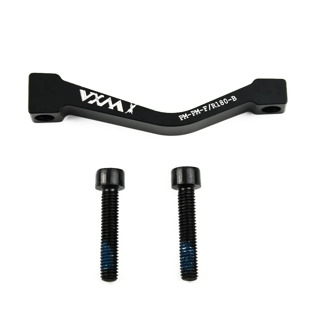 

MTB Bike Disc Brake Rotors Front/Rear IS/PM 180/203mm Caliper Adapter Post Mount Aviation Aluminum Alloy Bicycle Accessories