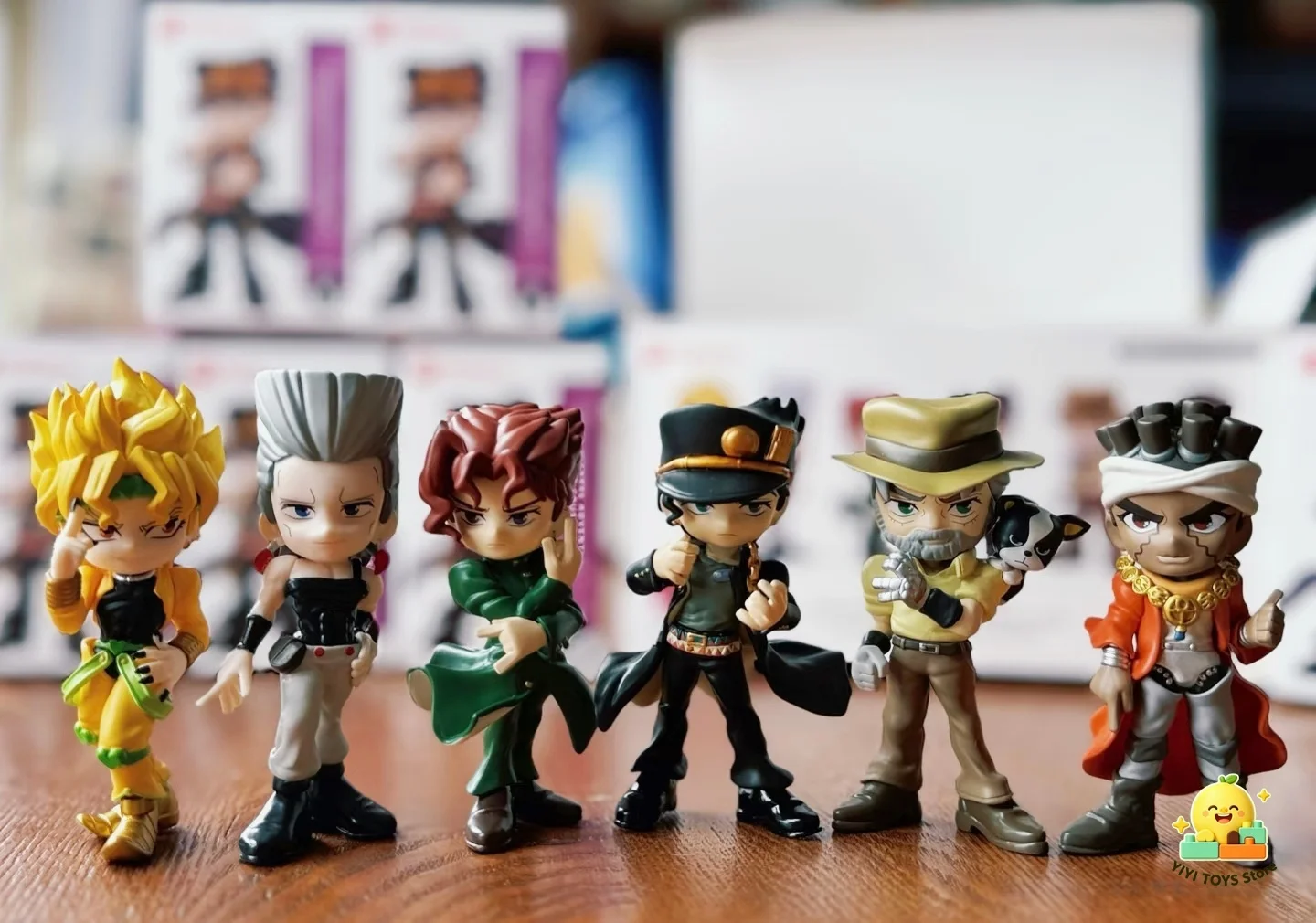 Фото Коллекционная мини-фигурка Bushiroad Jojo S Bizarre Adventure Palverse в слепой коробке, аниме-фигурка, декор для рабочего стола, для взрослых коллекционеров №2