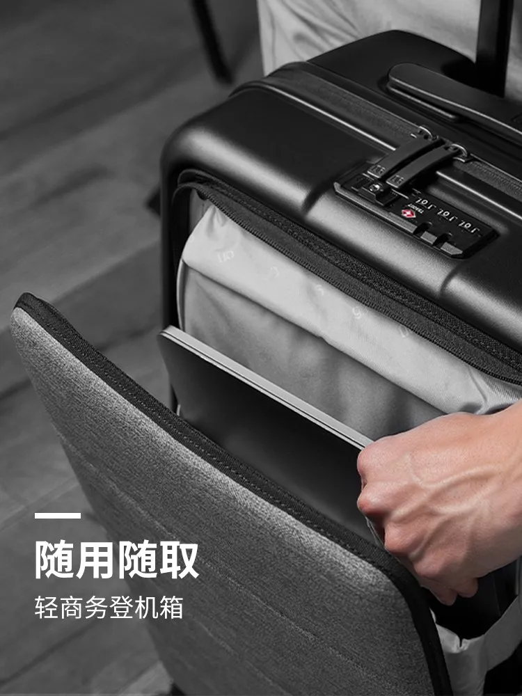 Новинка чемодан для бизнеса Xiaomi 90 NINETYGO 20-дюймовый кейс посадки с передним чехлом