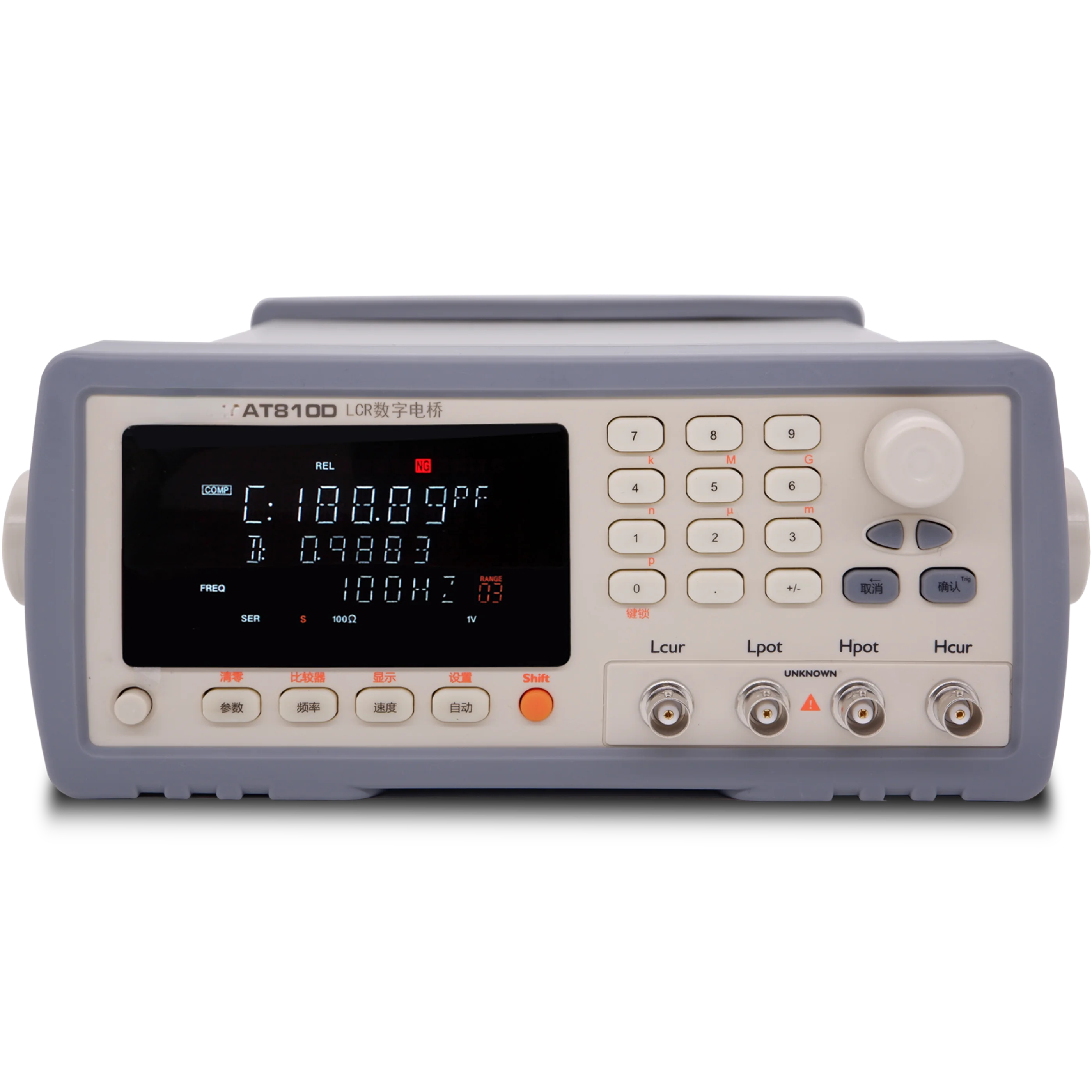 

Интеллектуальный цифровой мостовой измеритель AT810D 100 Гц-100 кГц VFD
