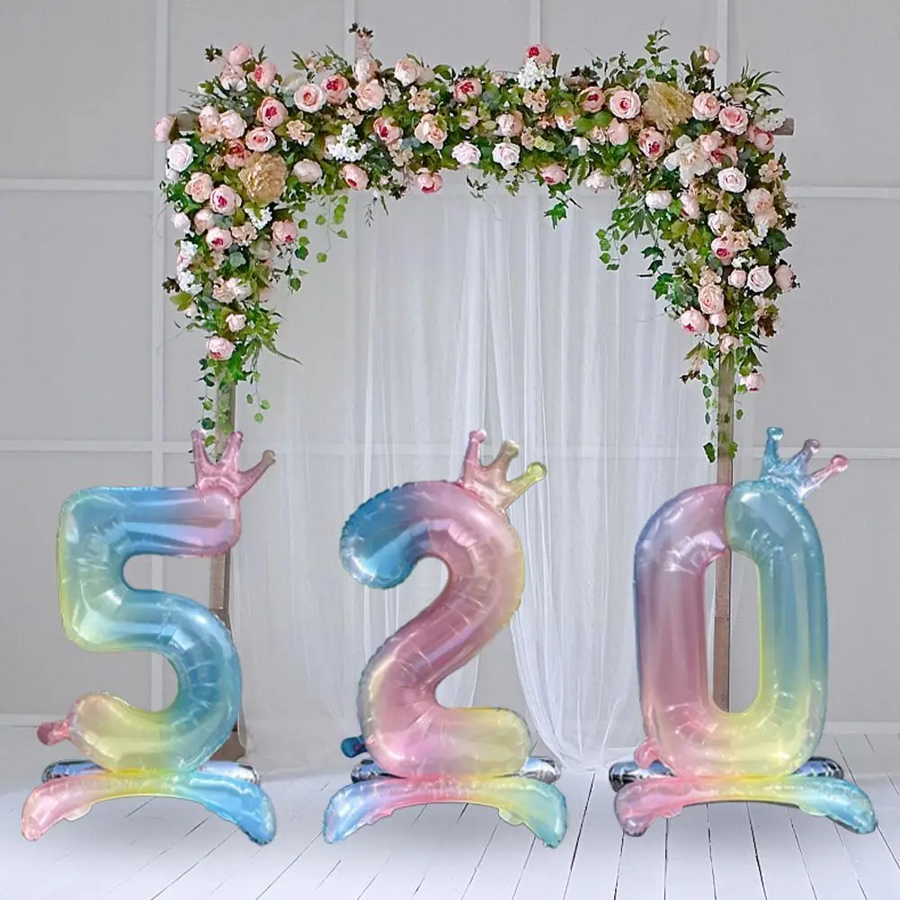 

New Color 32Inch Digital Balloon Birthday Party Decoration Balloon Room Color Ceremony Festival Scene Bal Layout Wedding Di Z7Z9