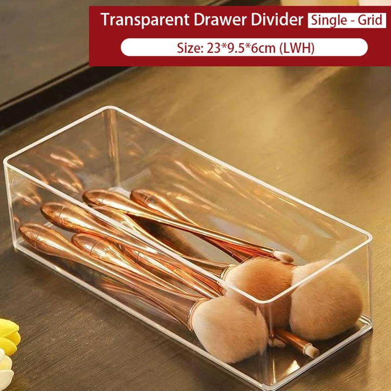 

Прозрачный акриловый органайзер для косметики