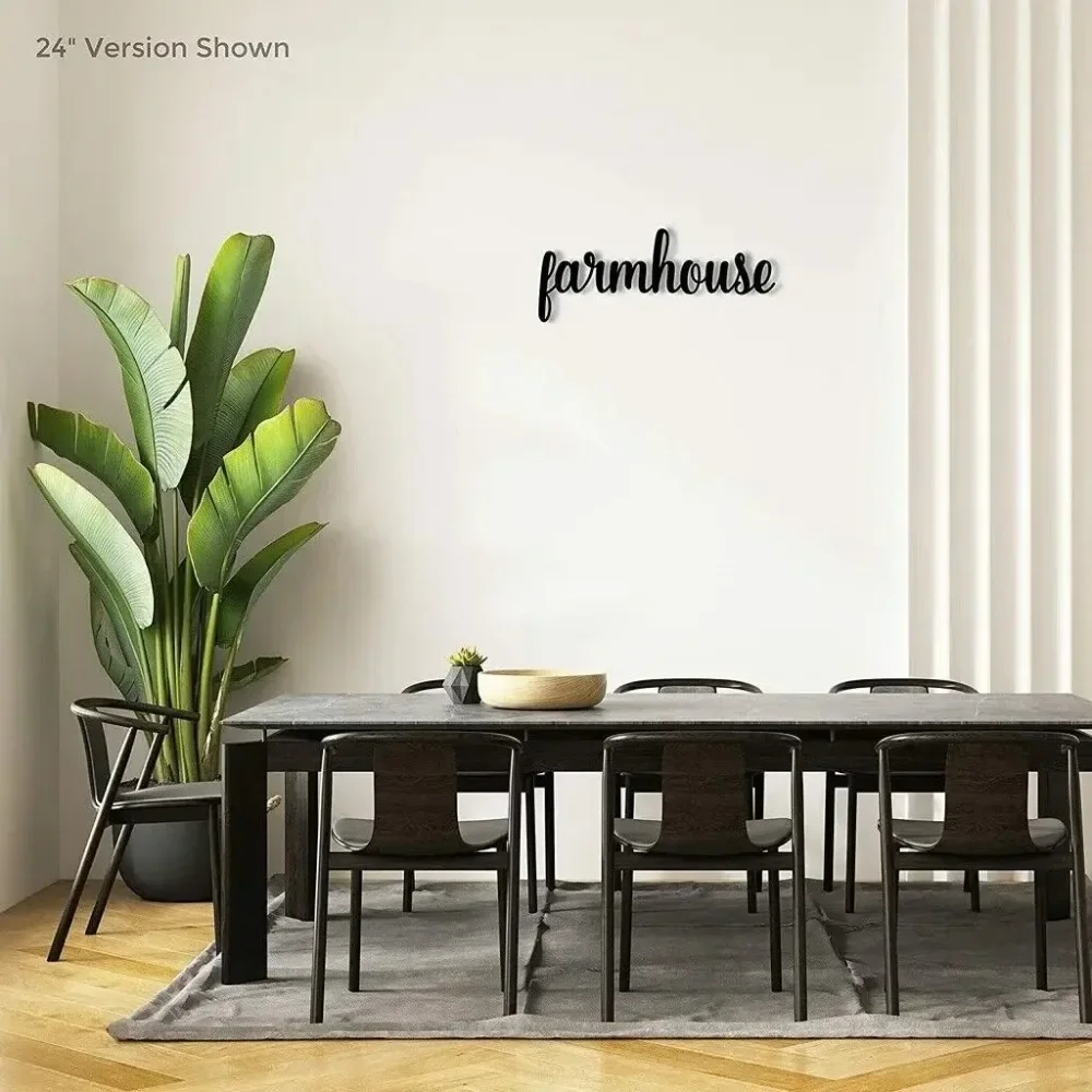 Металлический Настенный Знак В Стиле Фермерского Дома Элегантный Домашний Декор