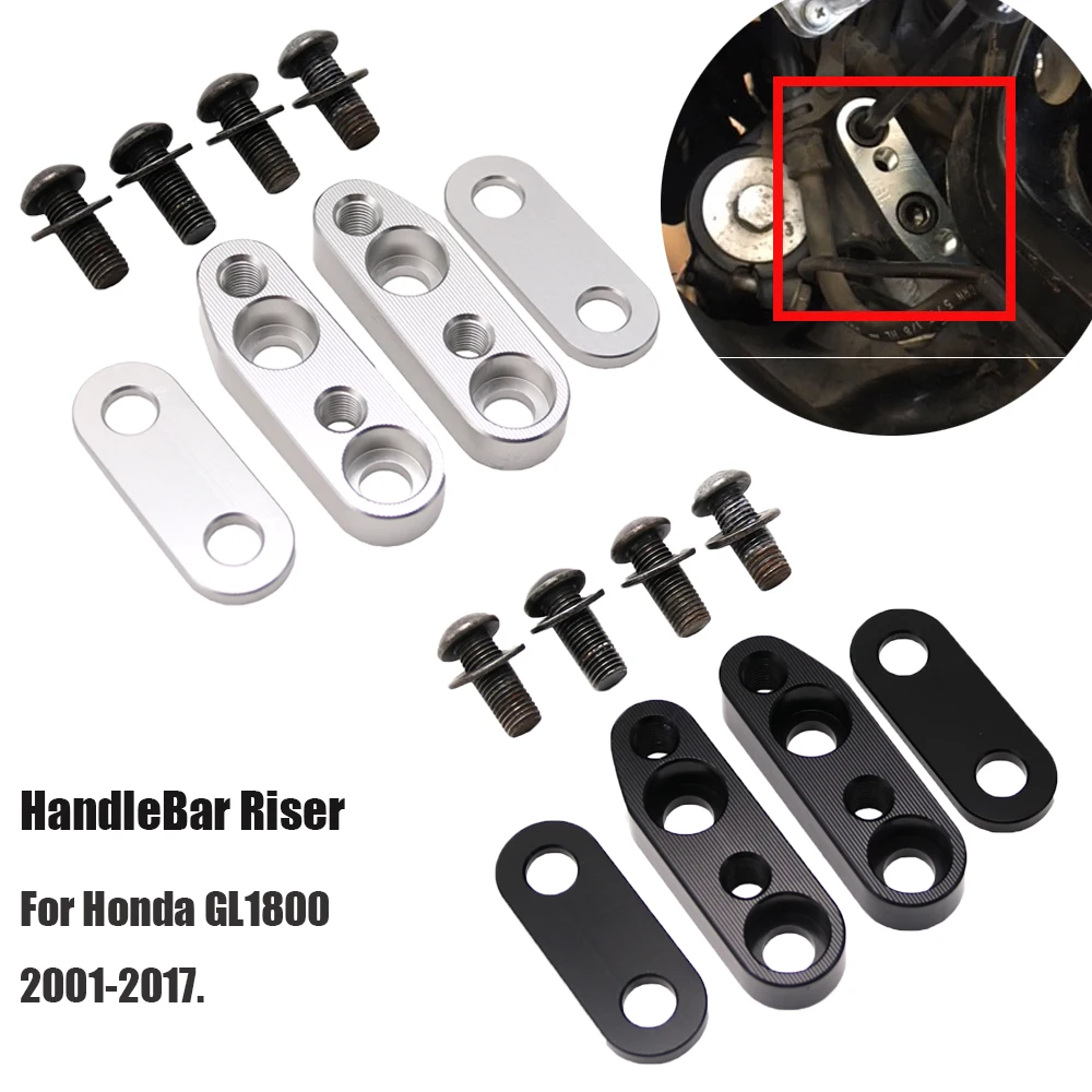 

Крепление-адаптер для руля мотоцикла Honda Goldwing GL1800 2001-2017