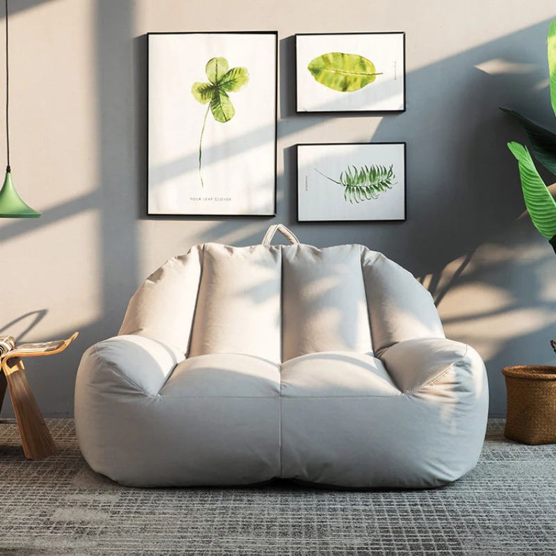 

Скандинавский мешок из бобов, татами, гостиная, спальня, одиночный, двойной диван, спальный стиль, маленькая квартира