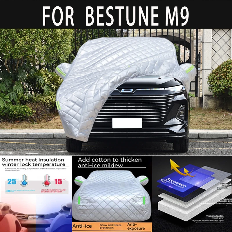 

For BESTUNE M9 auto hail proof protective cover, snow cover, sunshade, waterproof and dustproof external car accessories