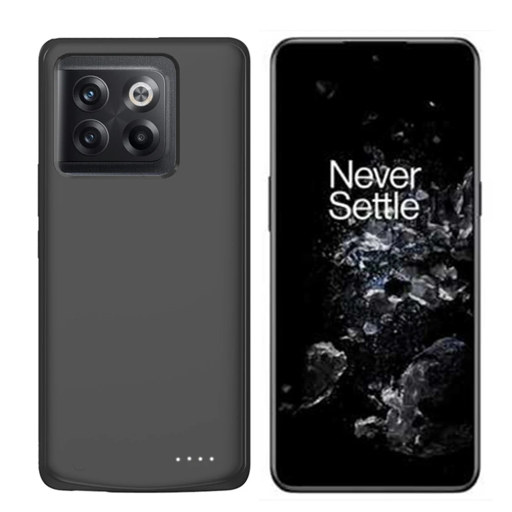 

Powerbank Cover For OnePlus 10T External Battery Cases 6800mAh Portable Power Bank Shockproof Cover For Oneplus 10T Power Case