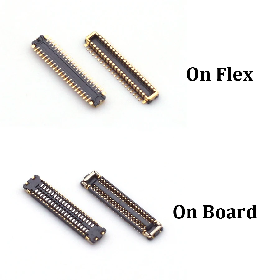 5 шт. 40-контактный ЖК-дисплей FPC коннектор на материнской плате для Huawei P30/P30 PRO/Mate