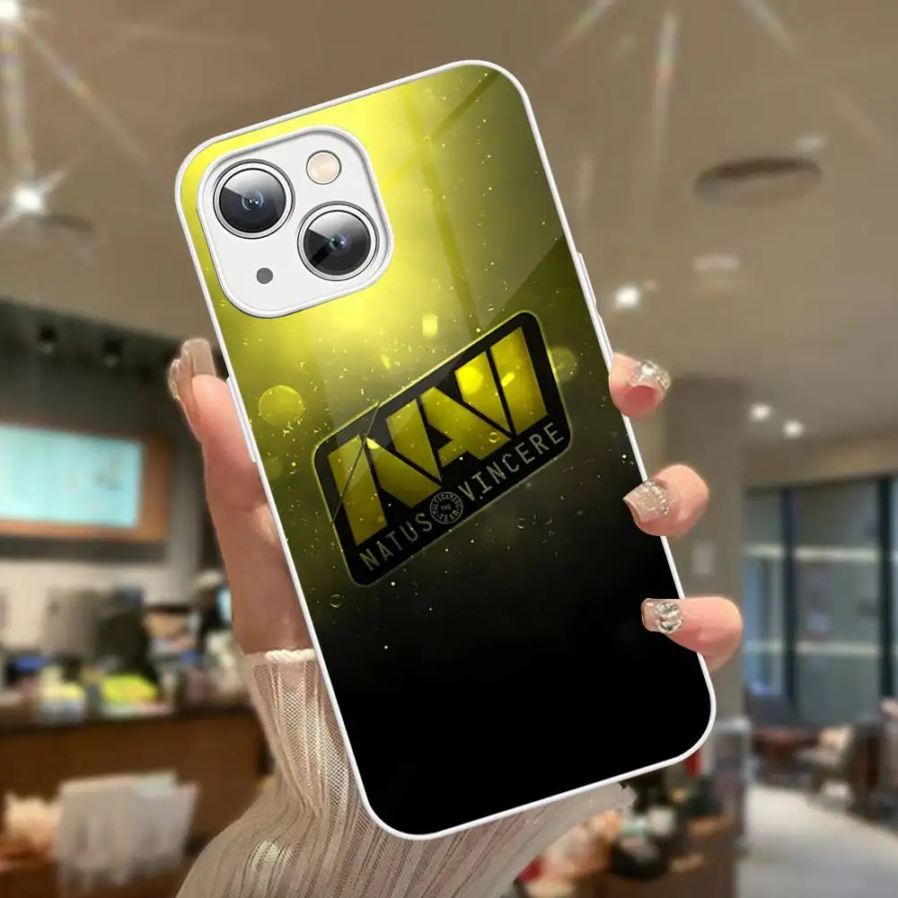 Фото Защитное стекло N-Navi Natus Vincere Game для iPhone 14, 13, 12, 11 Pro, Mini, XS MAX, 14 Plus, X, XS, XR №4