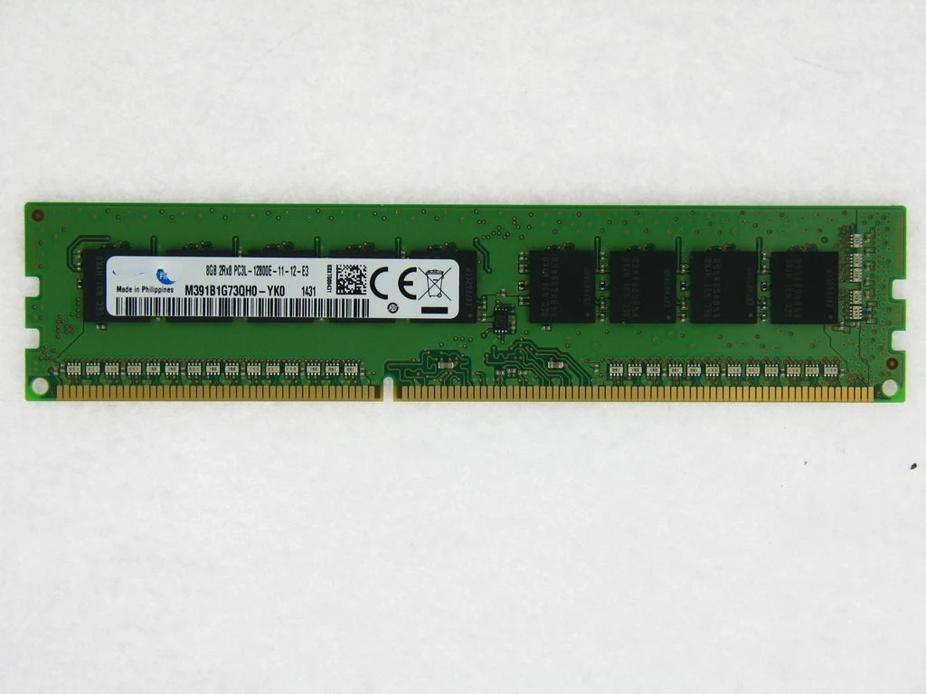 

RAM New 8G 8GB 2RX8 PC3L 12800E DDR3 1600 Pure ECC UDIMM