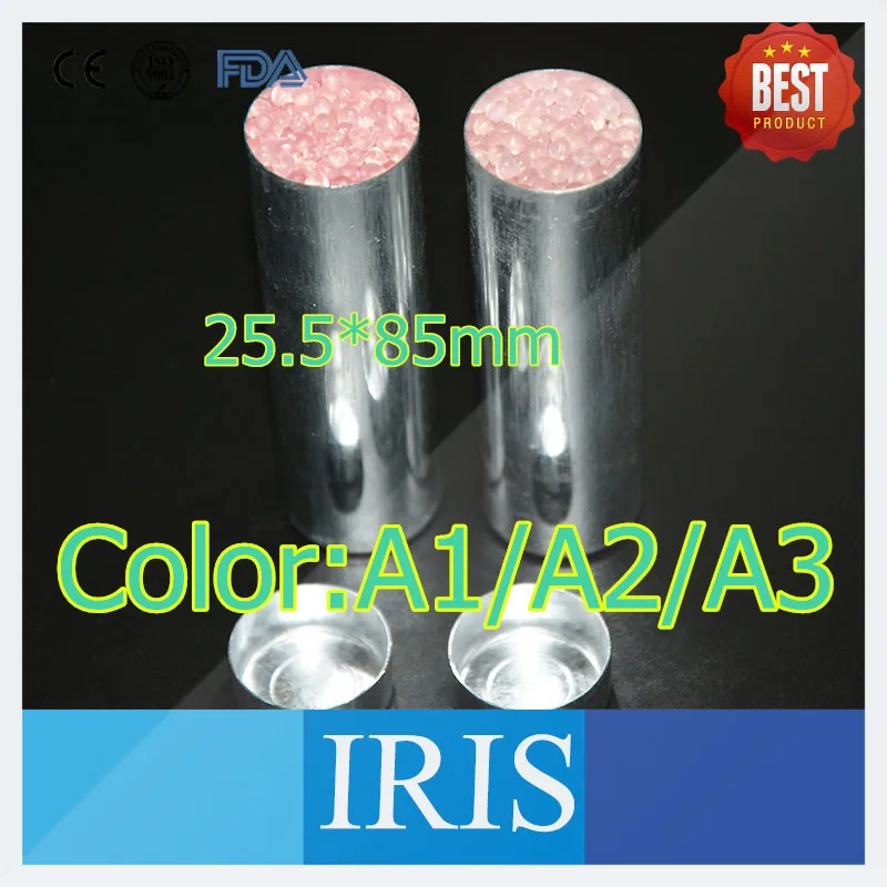 Алюминиевые трубчатые картриджи для зубных протезов 100X85 мм A1 A2 A3