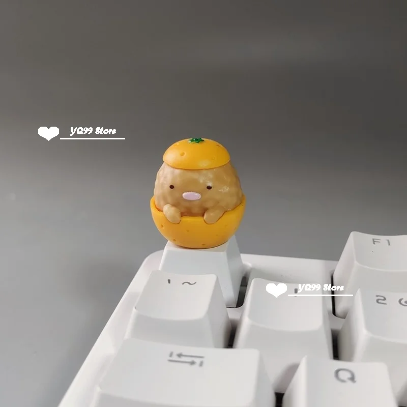 

Kawaii Cute Custom Anime Keycaps for Mechanical Gaming Keyboard R4 Keycap Keyboards Accessories ESC White PBT Key Cap