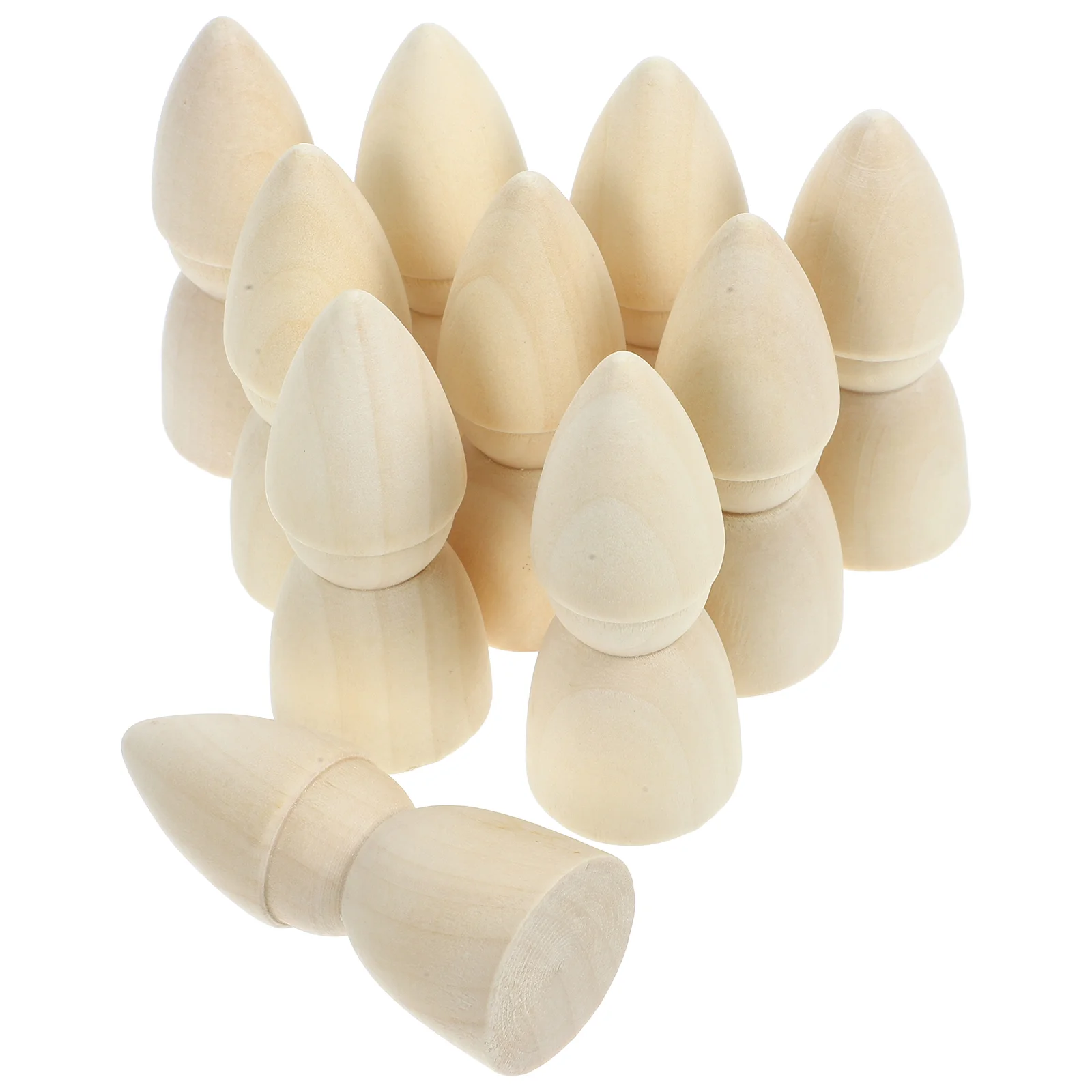 10 шт. окрашенные деревянные фигурки для детей принадлежности самостоятельного