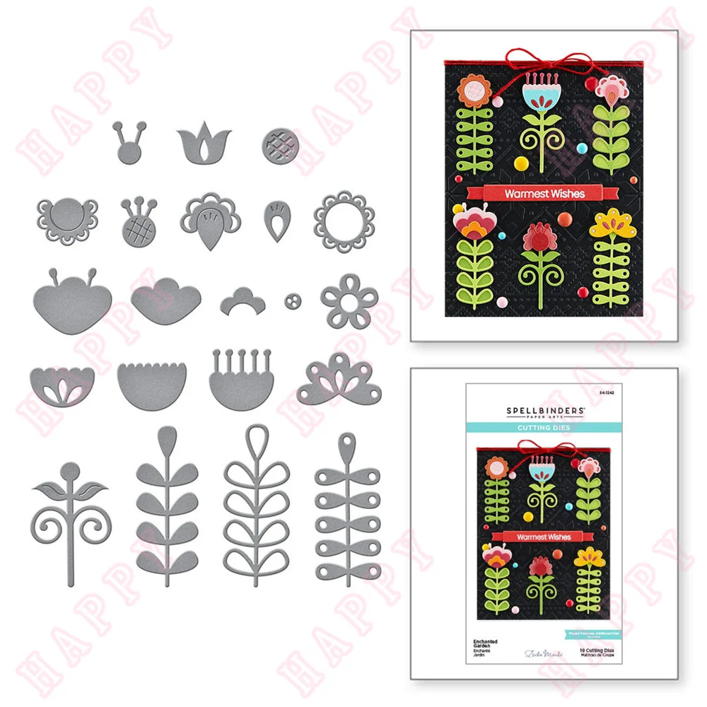 

Christmas Metal Cutting Dies Enchanted Garden Scrapbook Diary Decoration Embossing Paper Craft Template Diy Greet Craft Handmade