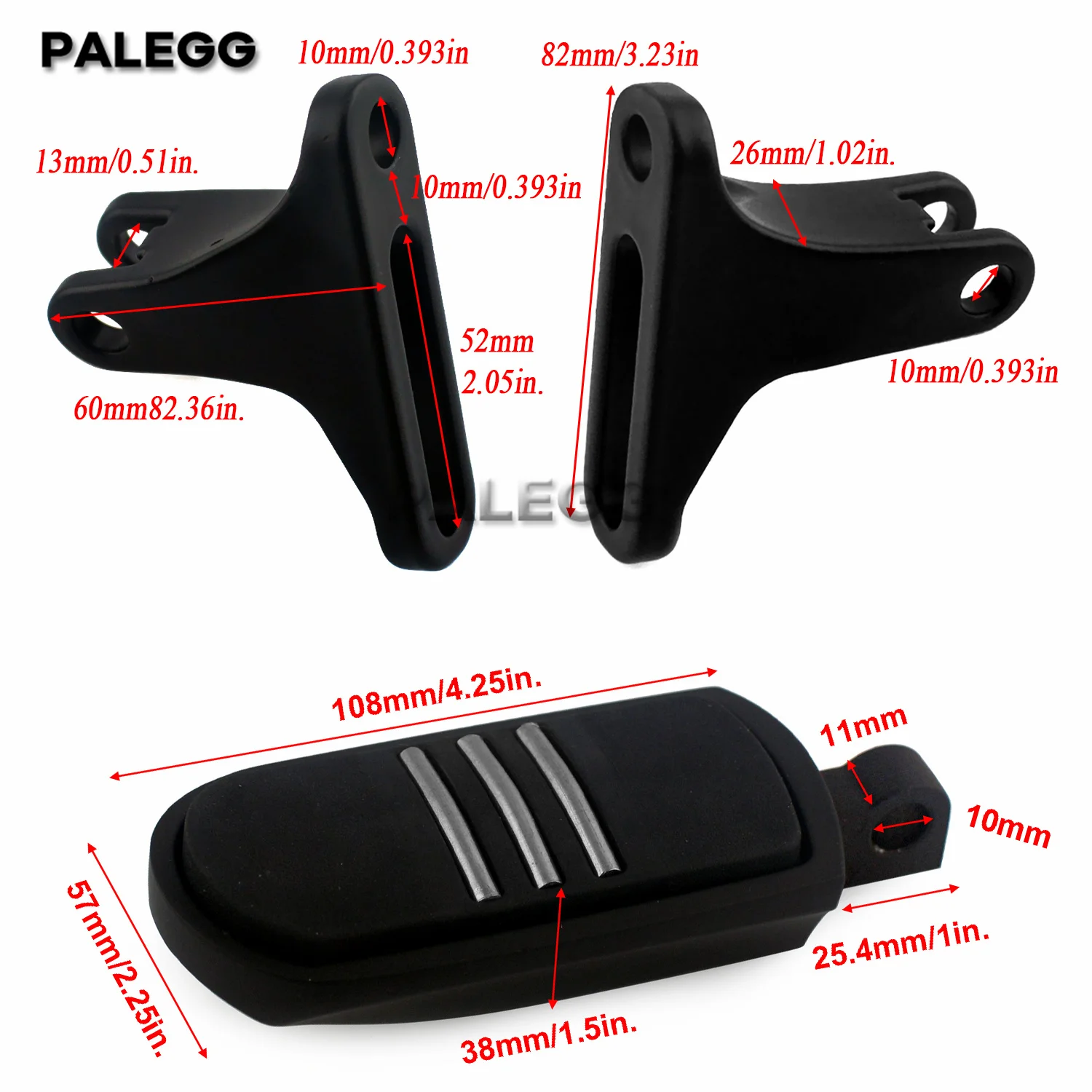 Задние пассажирские Footpegs аксессуары для мотоциклов фотопедаль Harley Touring Street Electra