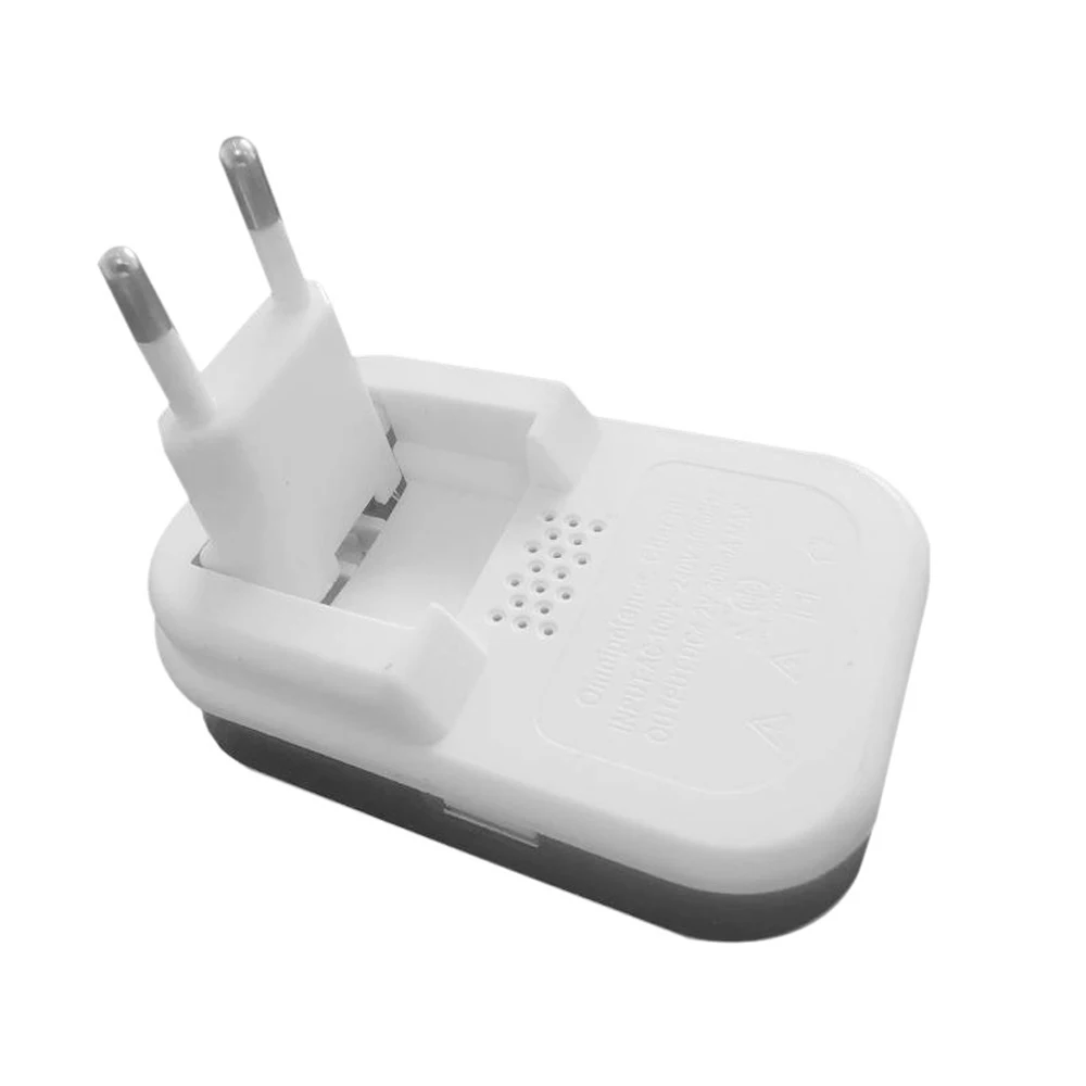 Smart LCD Charger 3.6V for LIR2032 LIR2025 LIR2016 Button Rechargeable Battery EU Plug