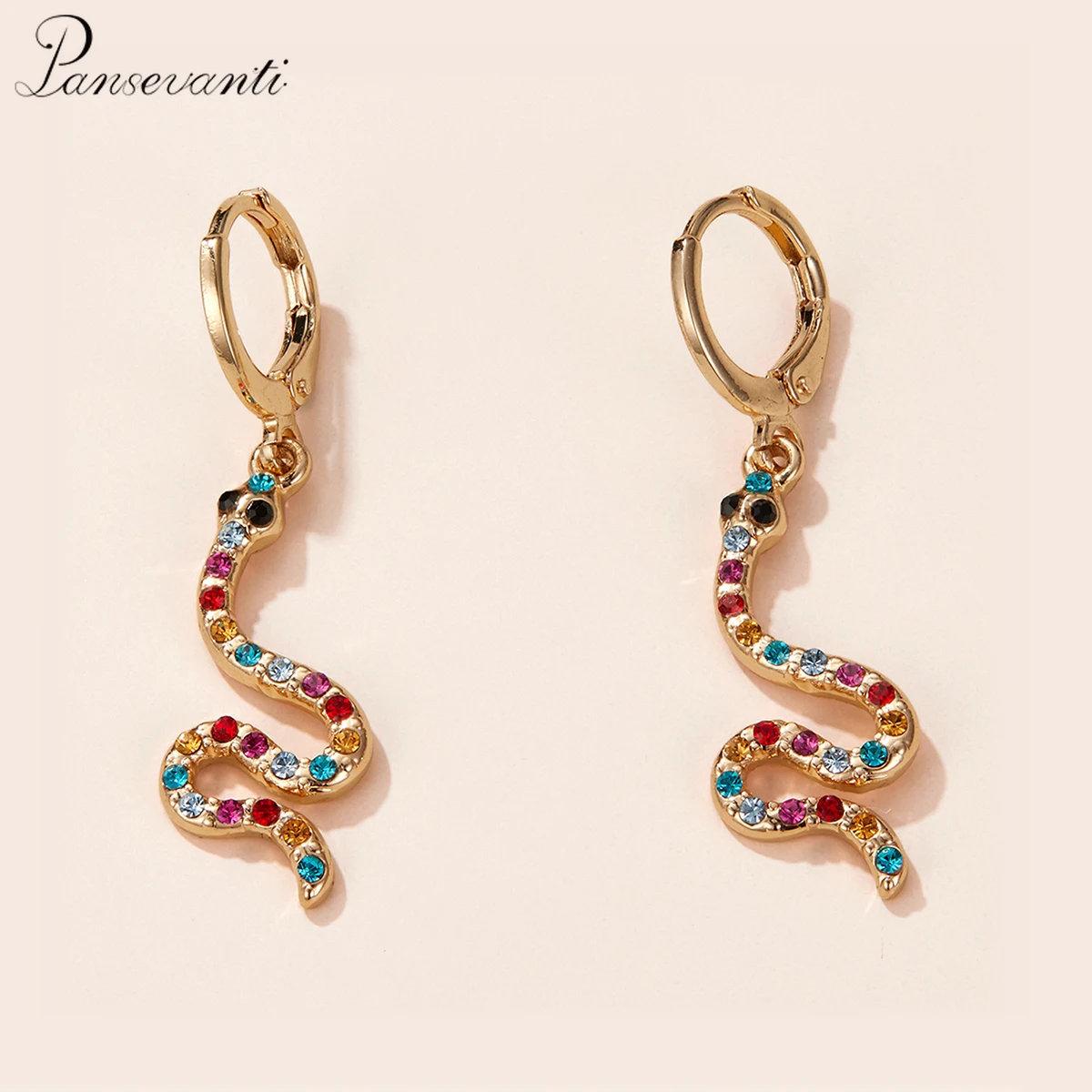 

Лидер продаж, серьги в виде змеи танцующего духа, в европейском и американском стиле, длинные серьги в виде змеи из металлического сплава с б...