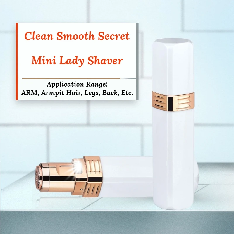 

1pcs Ladies Electric Epilator Lipstick Shaver Mini Portable Arm Leg Armpit Pubic Hair Trimmer Bikini Machine Epilator for Women