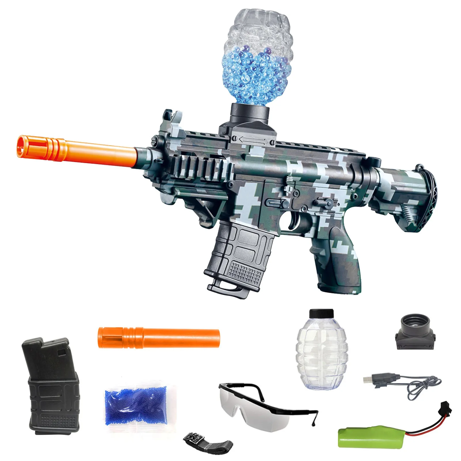 Gel Ball Blaster Electric Splatter Suitable For Backyard Fun And Outdoor Team Shooting Games Birthday Gifts |