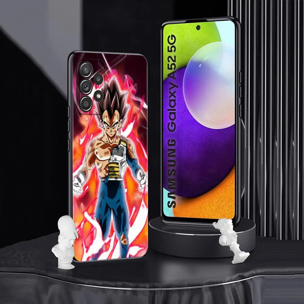 Чехол для телефона Samsung A12 A52 A51 A32 A21s A71 Galaxy A31 A02s A72 A41 A03s A22 A13 Capa Vegeta Prince Dragon Ball Son Goku |