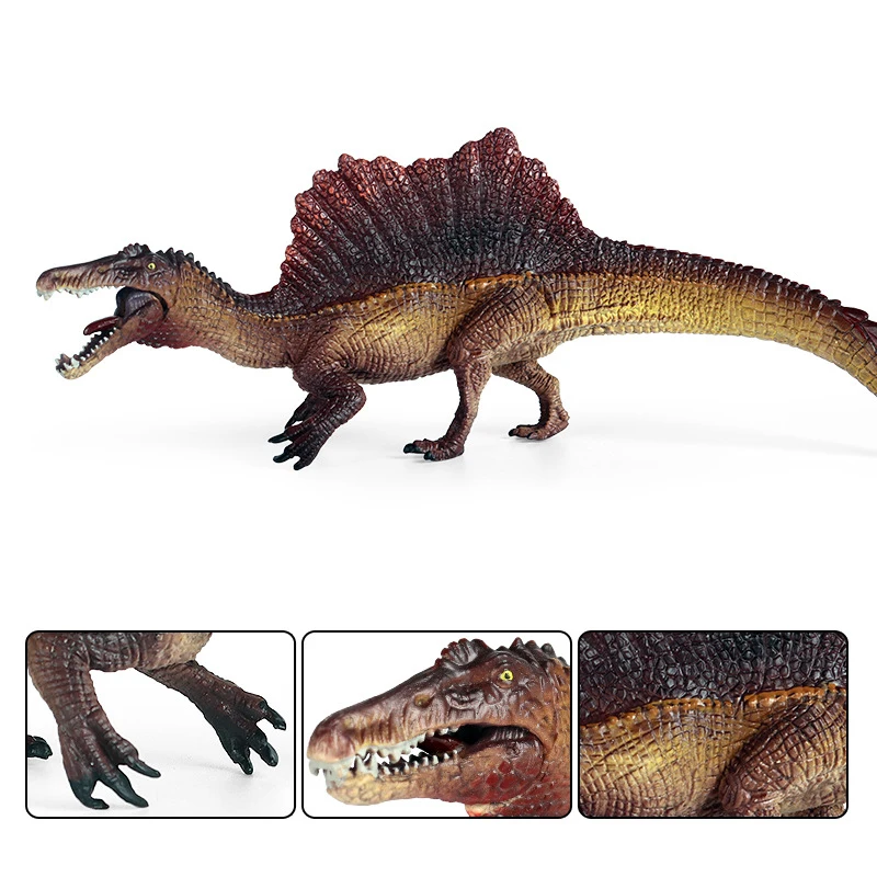 

Toys Simulation Dinosaur Animal Model Children's Simulation Dinosaur Model Triceratops Ornaments Children Holiday Thorn Dragon