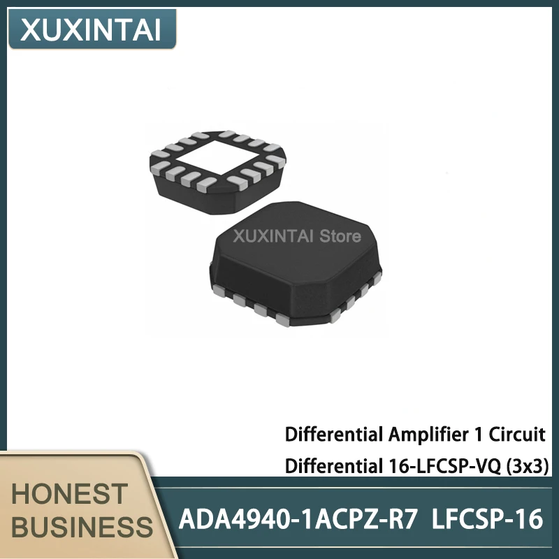 

10Pcs/Lot ADA4940-1ACPZ-R7 ADA4940-1ACPZ Differential Amplifier 1 Circuit Differential 16-LFCSP-VQ (3x3)