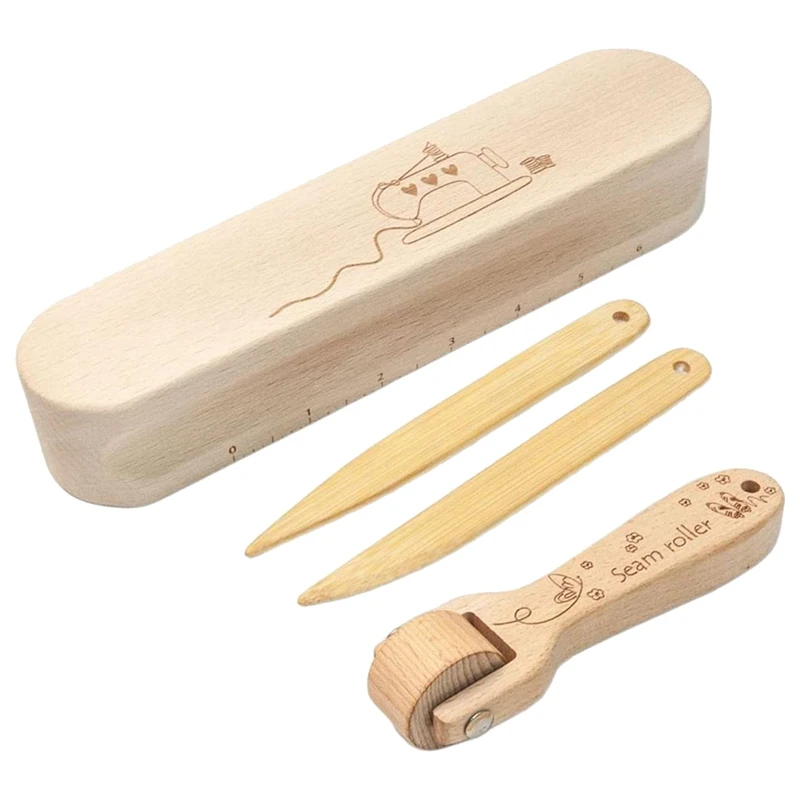 

Seam Roller Beech Wood Tailors Seam Flattening Tool Accessories Professional Supplies Point Tuner For Sewing CNIM Hot
