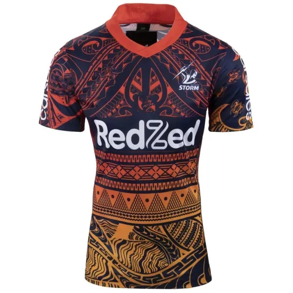 

2022 MELBOURNE STORM MULTICULTURAL TRAINING RUGBY JERSEY SHORTS size S-M-L-XL-XXL-3XL-4XL-5XL