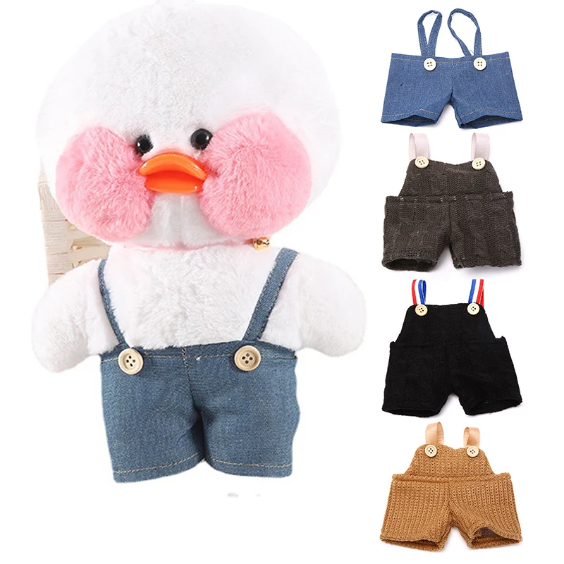 

30CM Clothes Accessories Plush Duck Toy Clothes Hat Set Birthday Christmas Gift Accessories Little Yellow Duck Doll Accessories
