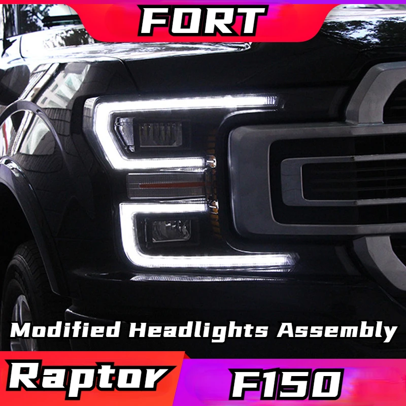 

Фары головного света Ford Raptor F150, 2 шт.