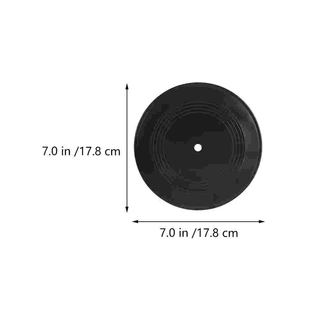

6 Pcs Decor Home Vinyl Record Wall Blank Ornaments Decoration Decoraciones Para Salas Casa Records The Album