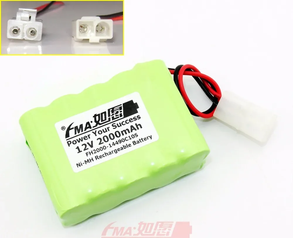 Никель-гидридный никель-металлгидридный аккумулятор 12V 2000mAh для игрушек wTamiya KET AA_10SX (art.: 79671bb46) - 79671bb46