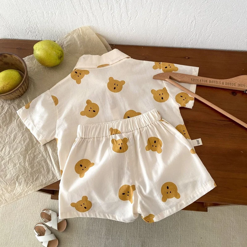 Модный комплект детской одежды для мальчиков от 0 до 6 лет Детская рубашка с