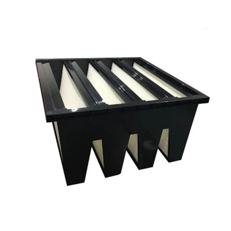 

Frame Merv13 Merv14 V Bank Compact Air Filter for Industry